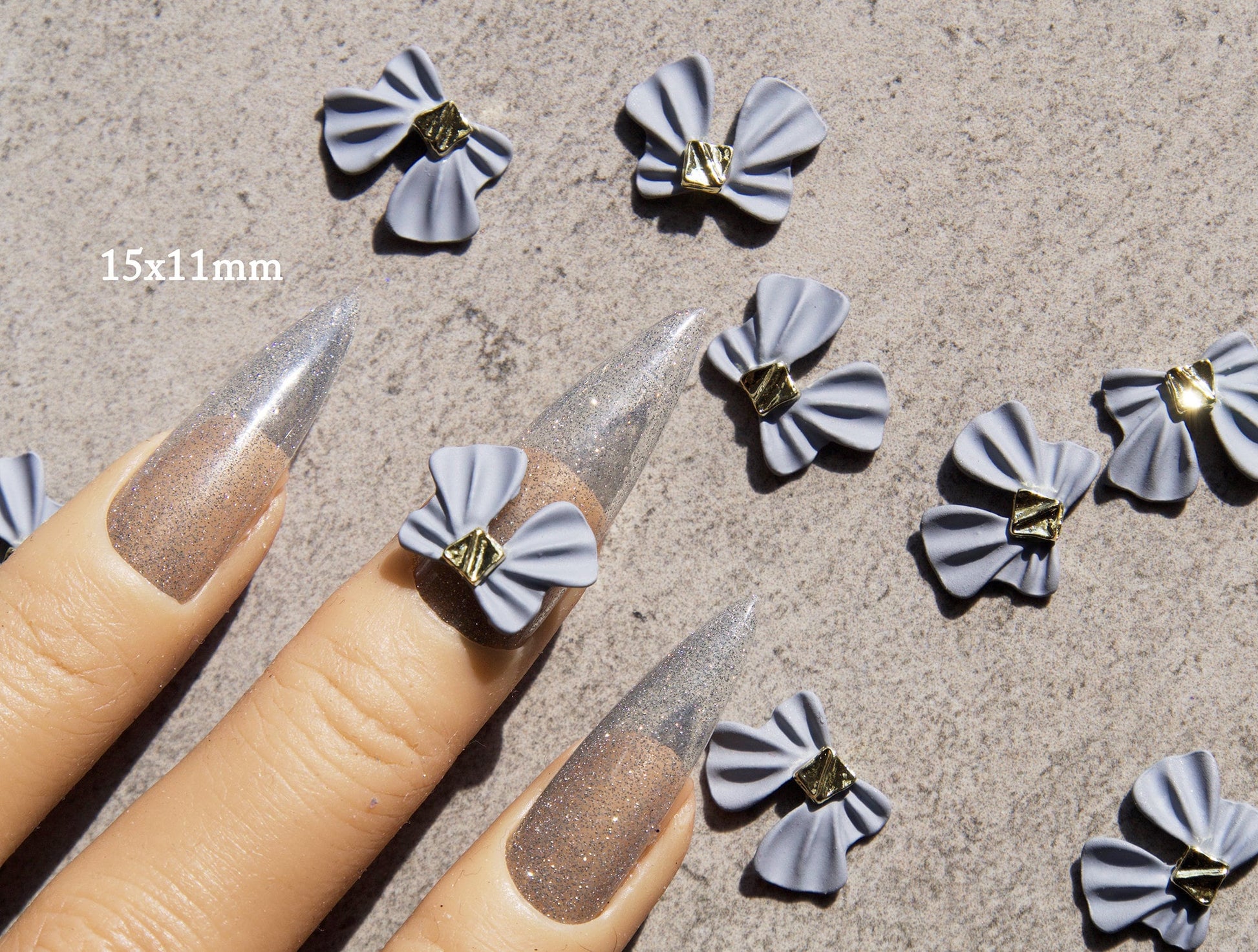 Nail Art Rhinestones,3D Nail Gems Nail Charms for Nail Design Nail Art  Supplies - style 5