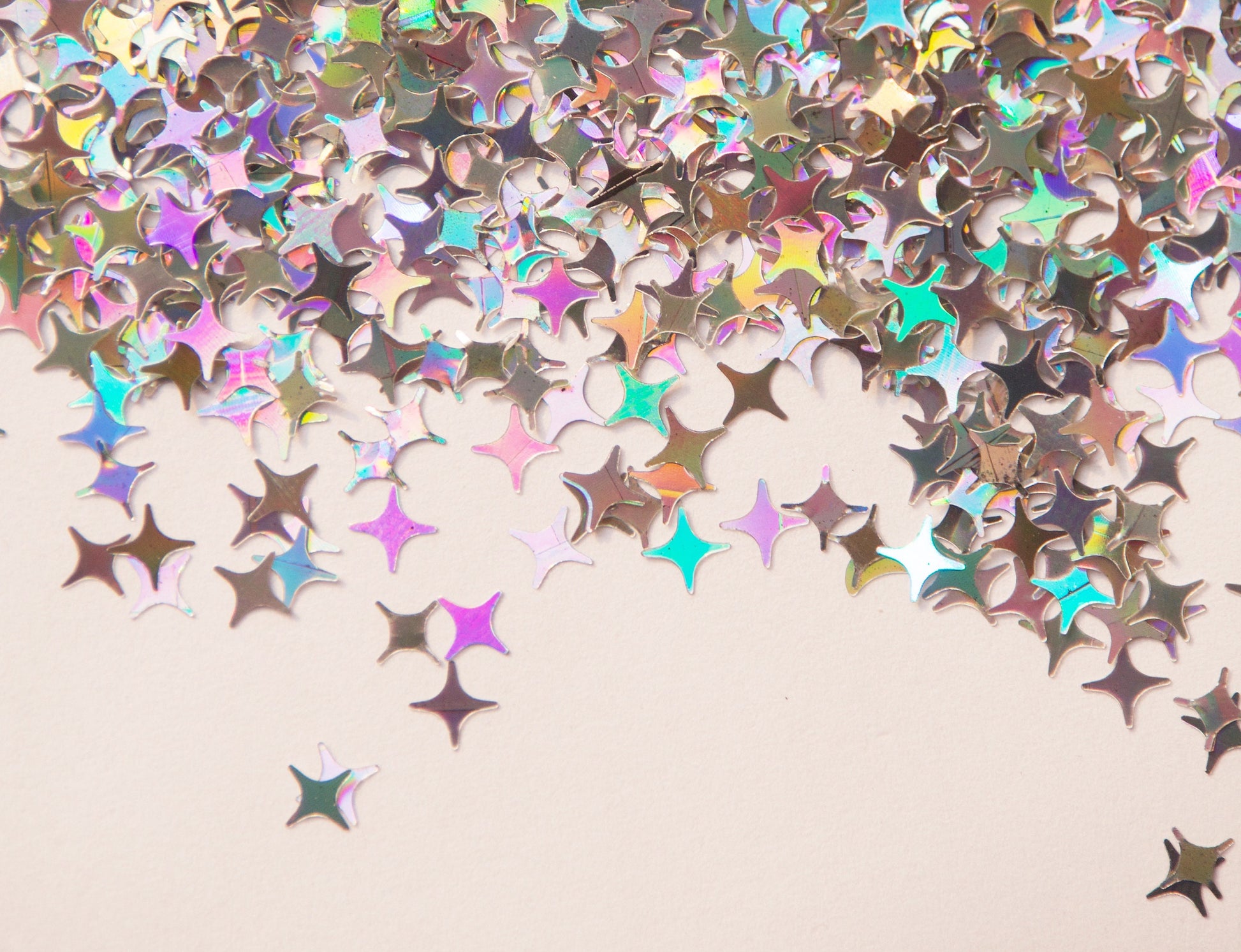 Halo silver Nail Flakes 3D DIY laser Sequins/Mermaid silver star heart starry shaped glitter flakes for nail gel UV resin nail polish