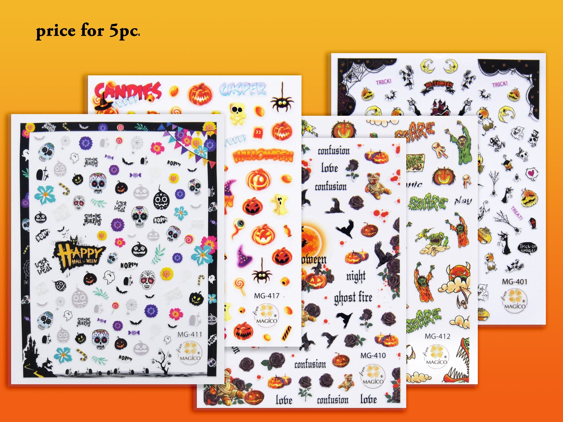Halloween Nail Sticker