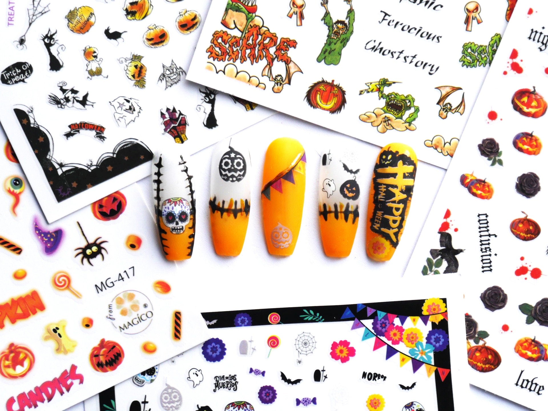 Halloween Nail Sticker