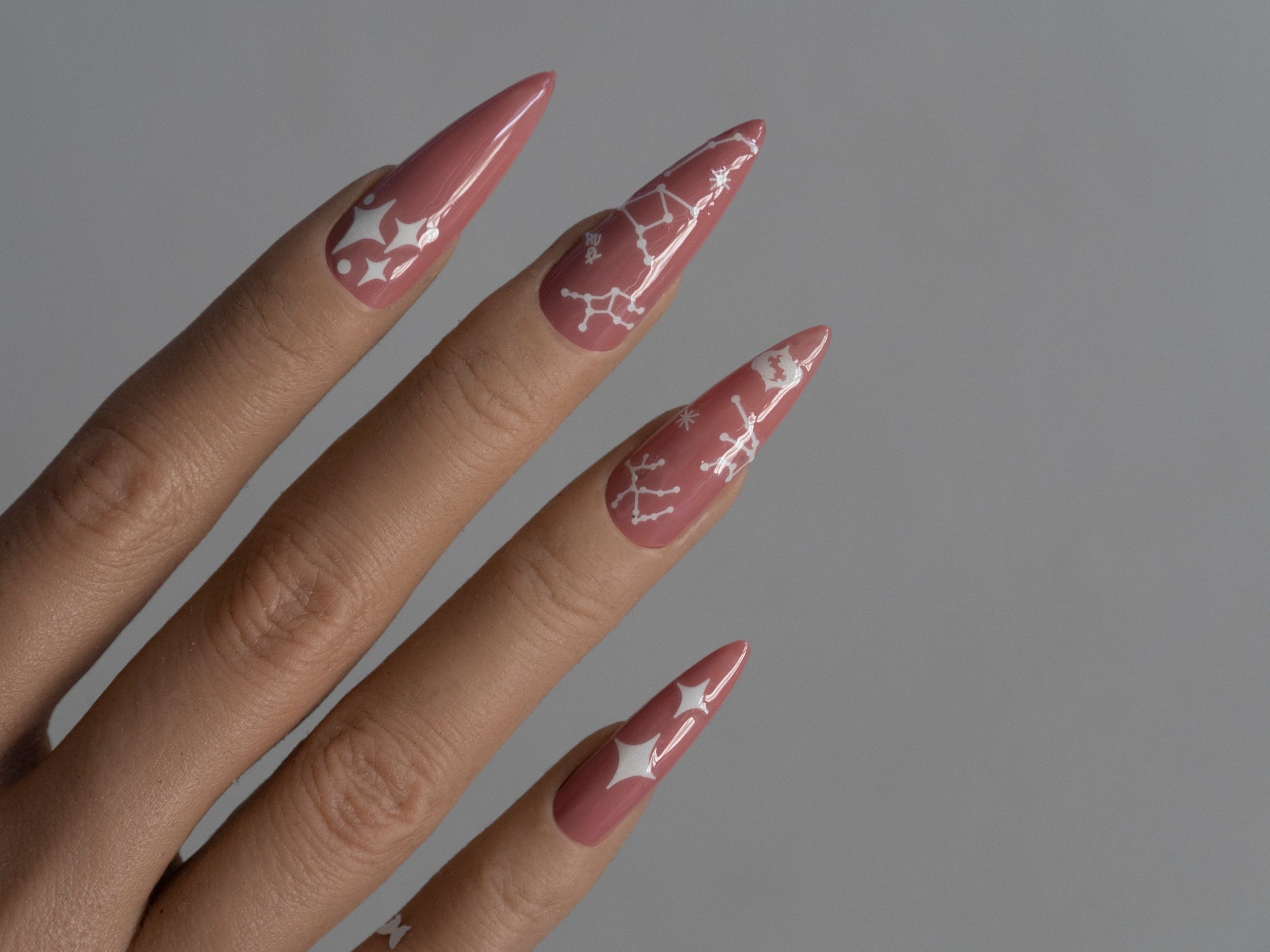 Starry Sky Luminous nail sticker/ Halloween Glow in the dark Night Life 3D Nail Art Self Adhesive Decals/ Peel off star Nails