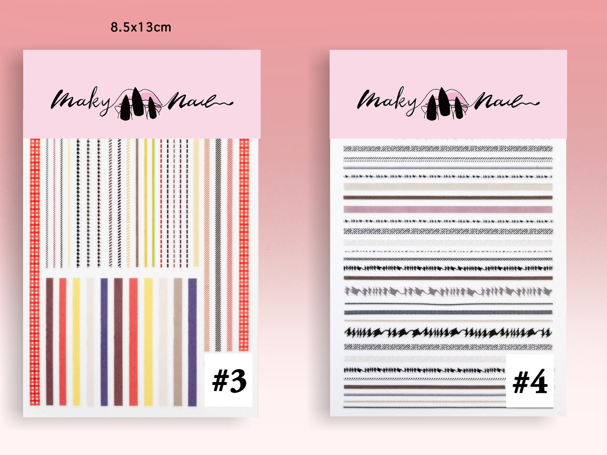 Tweed Plaid Pattern Nail Art Sticker/ Stripe Checkered Peel Off Tips Stickers/ Stripes scottish plaid Tartan holiday winter nails decals