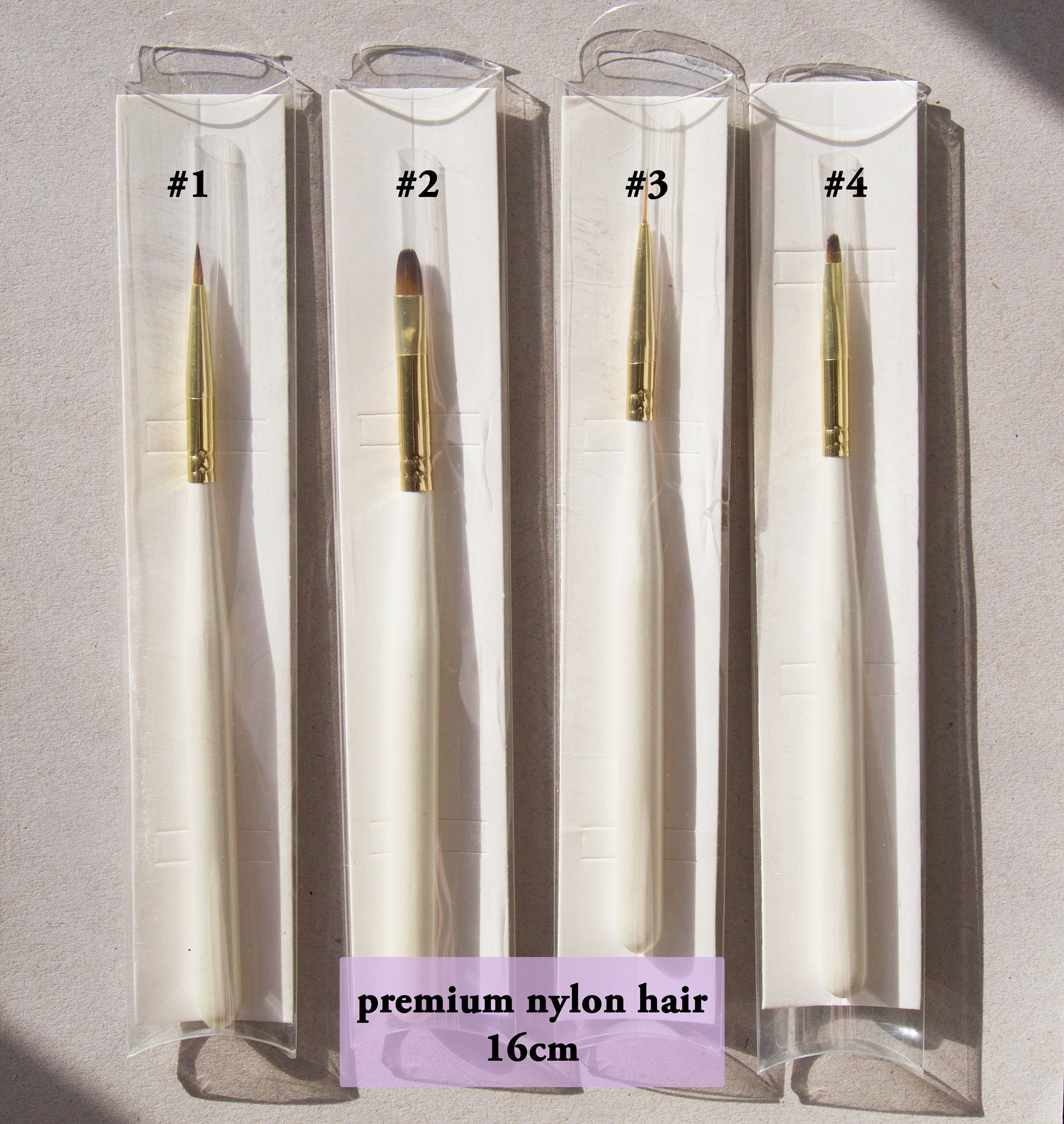 Premium Nail Brush/UV Gel Apply Pen/ Nylon Hair Detailing Striping Nail Art, Painting Liner Brushes, 3D Flower Petal Brush Supply