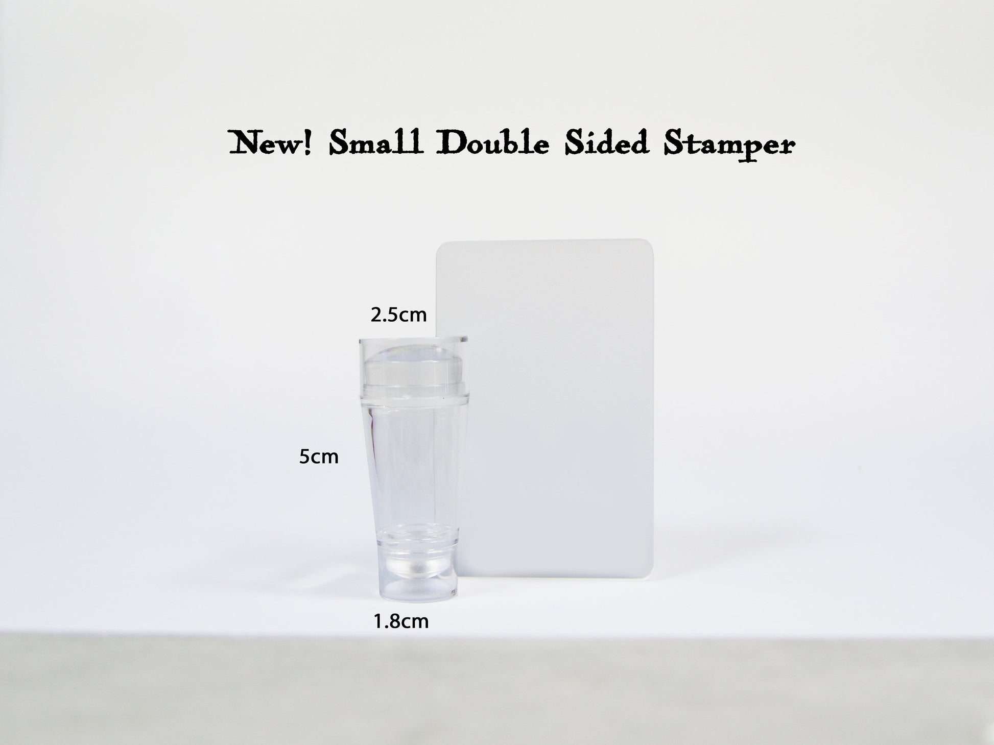 Clear Nail stamping tool/ Silicon Clear Jelly Stamper Transparent Nail Stamping Stamp Scraper Polish Print Transfer DIY supply