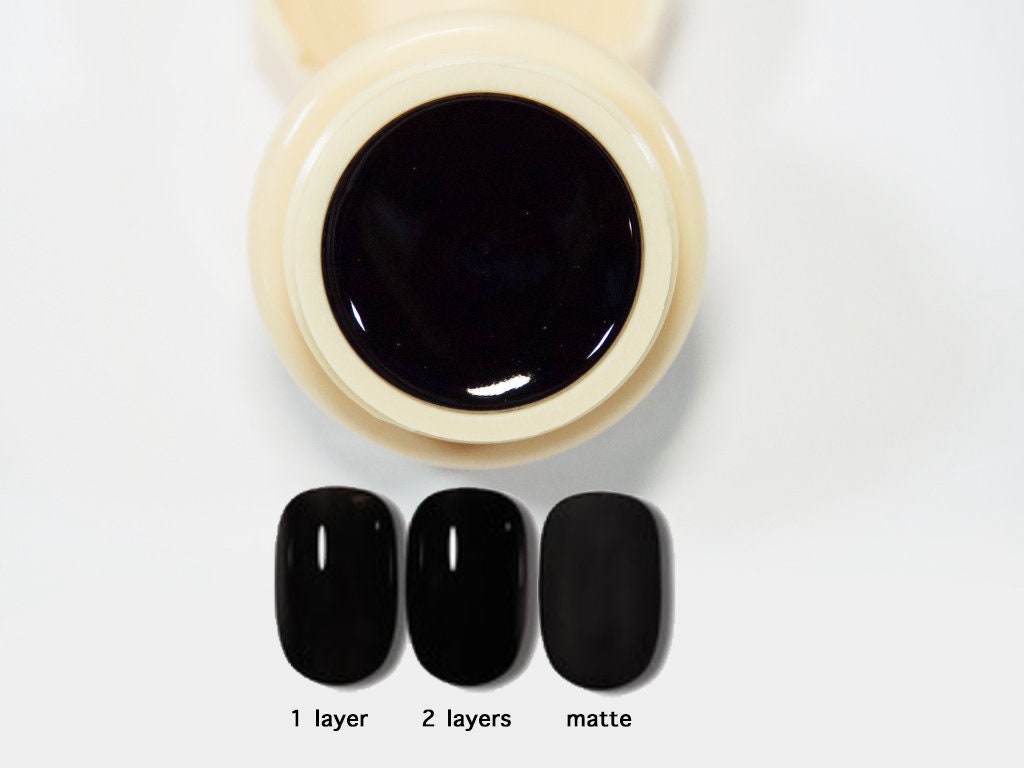 5g Solid Jelly UV Gel Nail Art /Black & White Nails Pudding UV Gels Creamy gel supply Manicure Pedicure Nails Design
