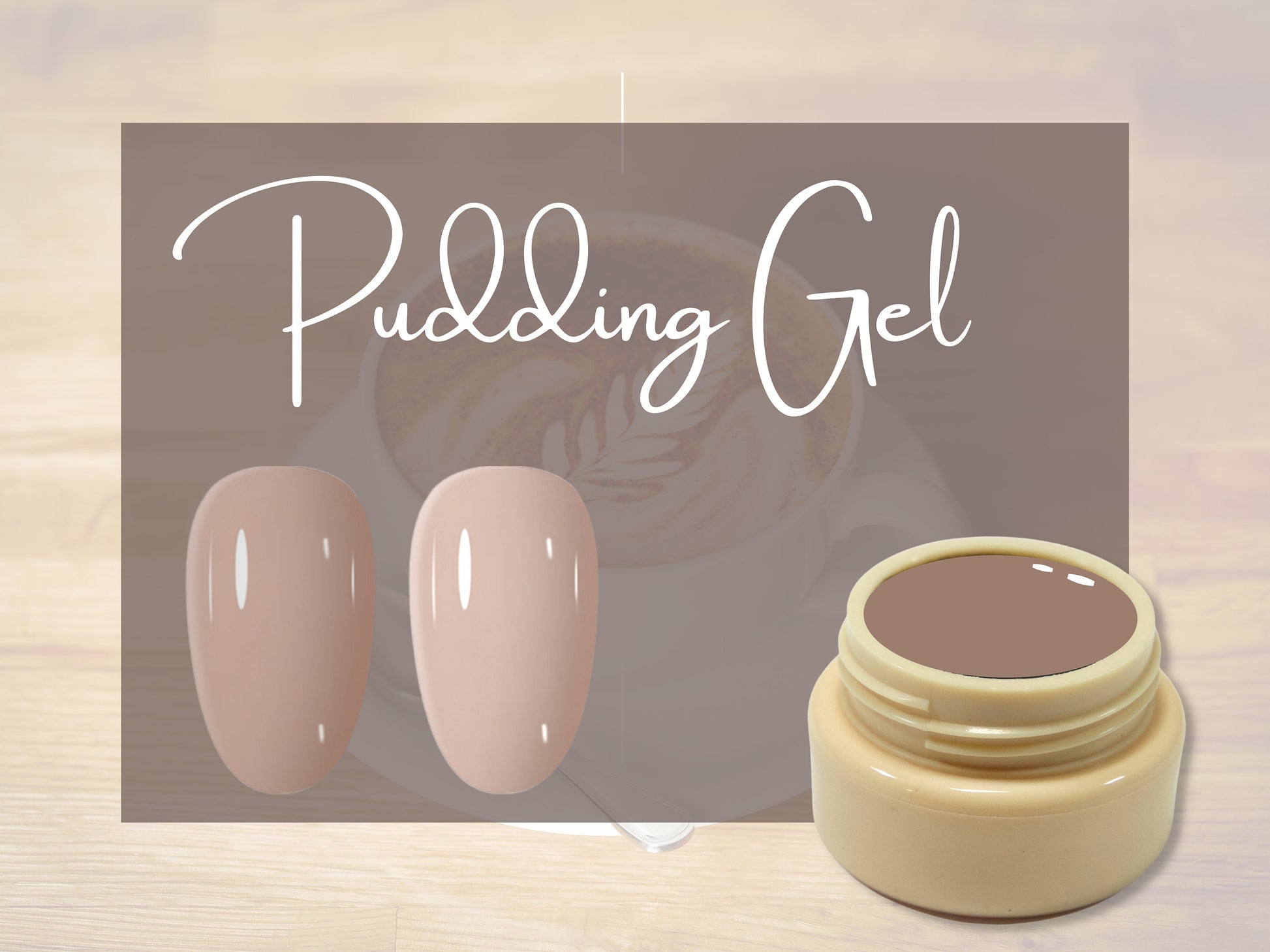 5g Solid Jelly UV Gel Nail Art /Coffee Mocha Latte Brown Nails Pudding UV Gels Creamy Jelly gel supply Manicure Pedicure Nails Design