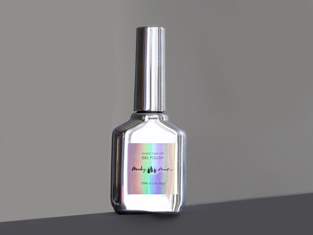 15ml Matte Top Coat UV Gel/ Matte Smoothie UV Gels Polish for Manicure Pedicure/ Smooth Silky Velvet Non stick No Wipe Soak Off Nail Supply