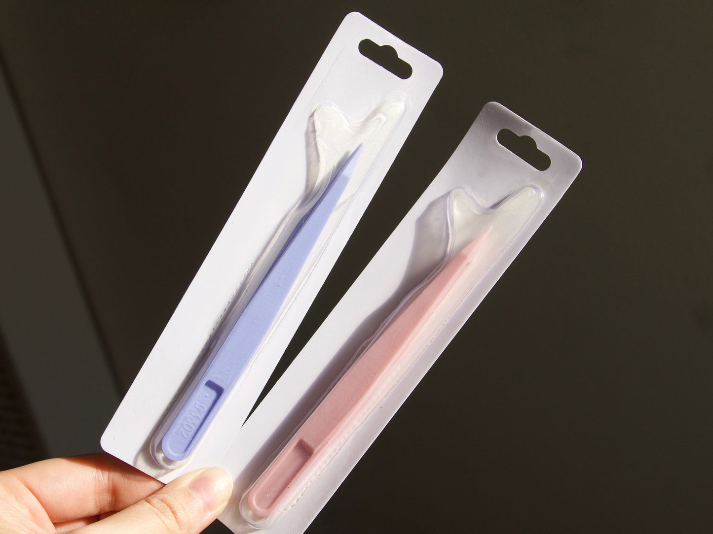 Tweezer for Craft, Jewelry, Nail art tool supply DIY tool/ Macaron Purple Pink Nylon Plastic tweezer Handmade supplier