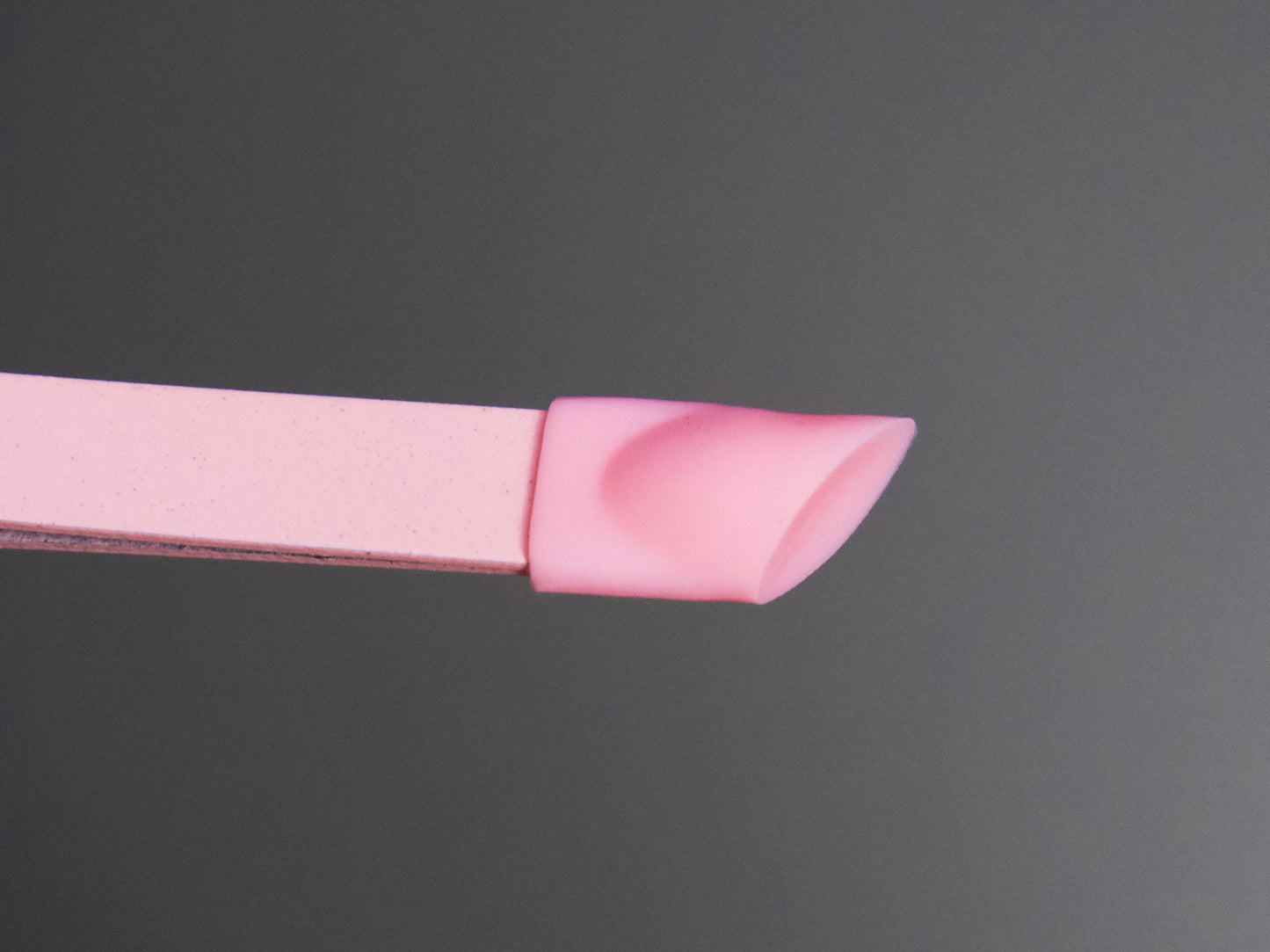 Double Sided Pink Tweezer with Silicon Head Press on Stickers, Glitters, Studs, Rhinestones/ Embossed Stick Pressing Straight Head Tweezers