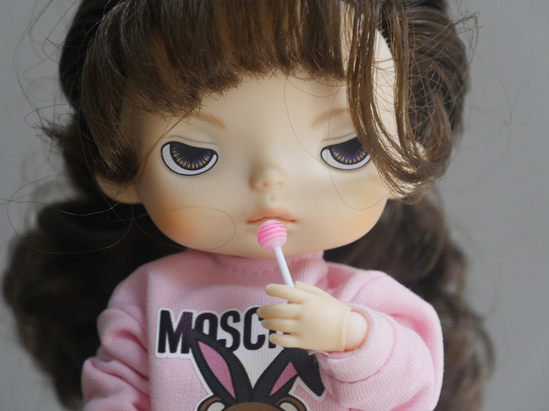 10pcs Miniature Lollipop/ 1:12 kawaii charm for BJD Doll, Nails, Crafts, Jewelry