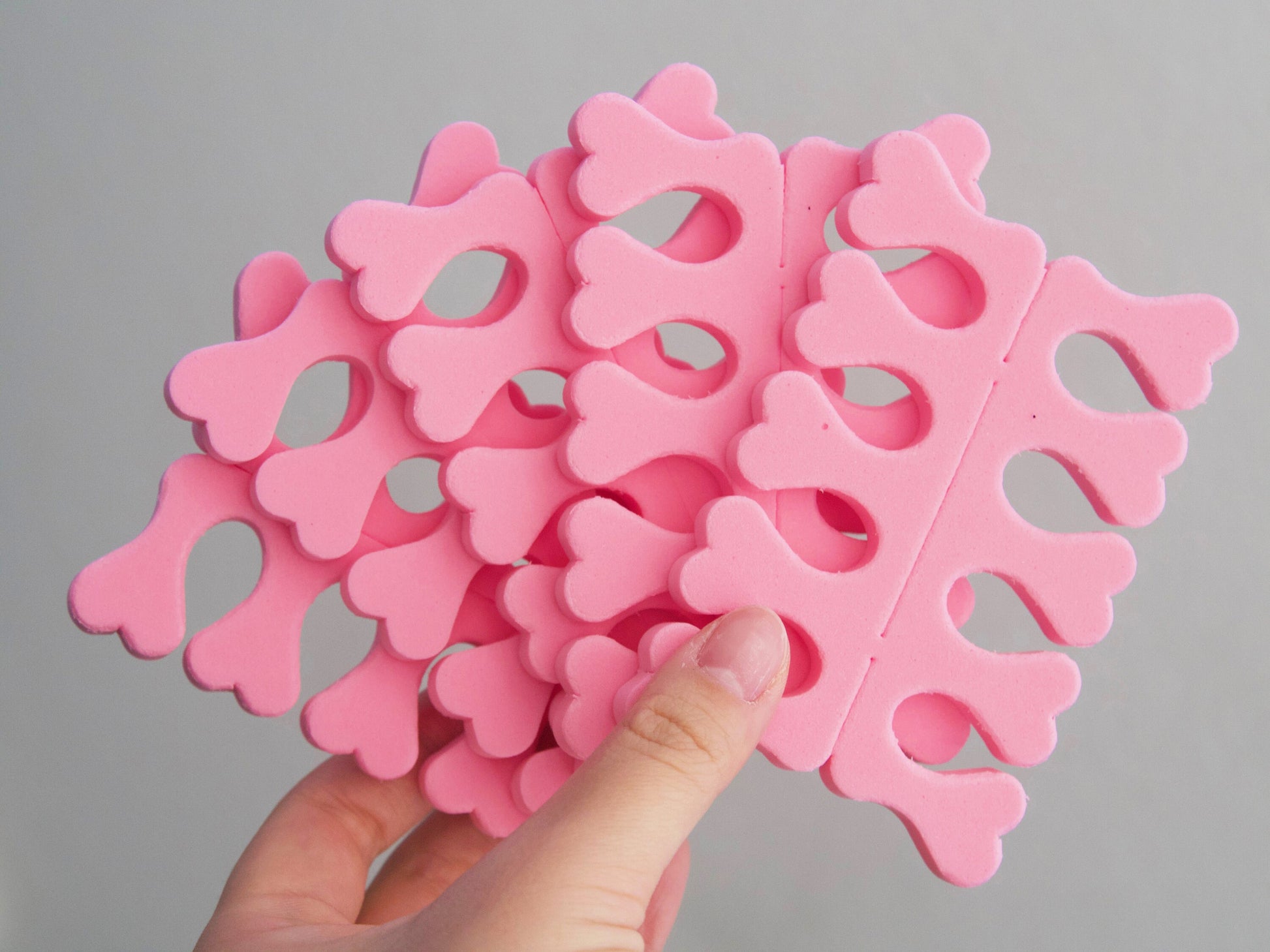 20pcs Pedicure Toe Separators Finger Toes Foam Nail Art tools Pedicure painting Beauty Supply Nail Polish Gel