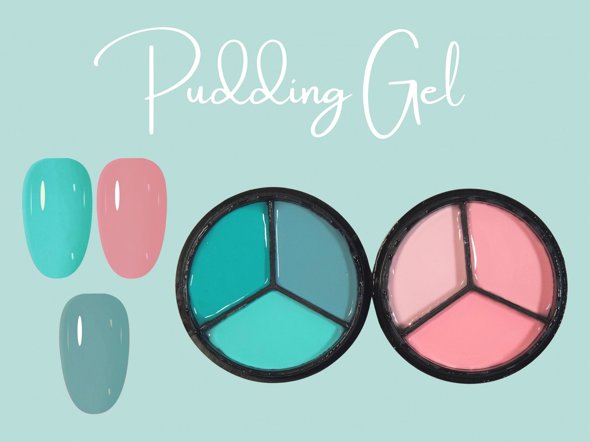 15ml Solid Jelly UV Gel Nail Art /Ocean Blue Aqua Green Light Pink Nude Solid Nails Pudding Gels Creamy Nails Polish Pedicure Manicure