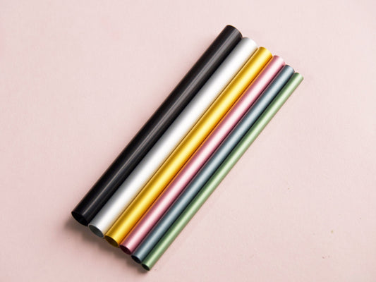 6pcs Nail Shape Corrector Acrylic building Extension Gel Aluminum hollow pipe Nail Pincher Tool/ C Curve shaping Curving Stick tubes