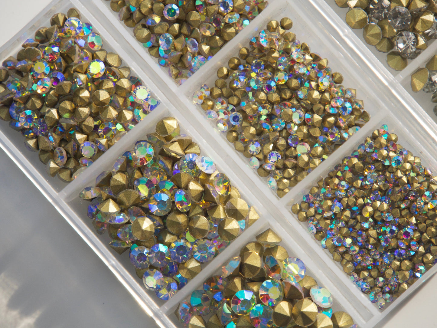 950pcs Pointed Back Rhinestones For Jewelry Nail Supply