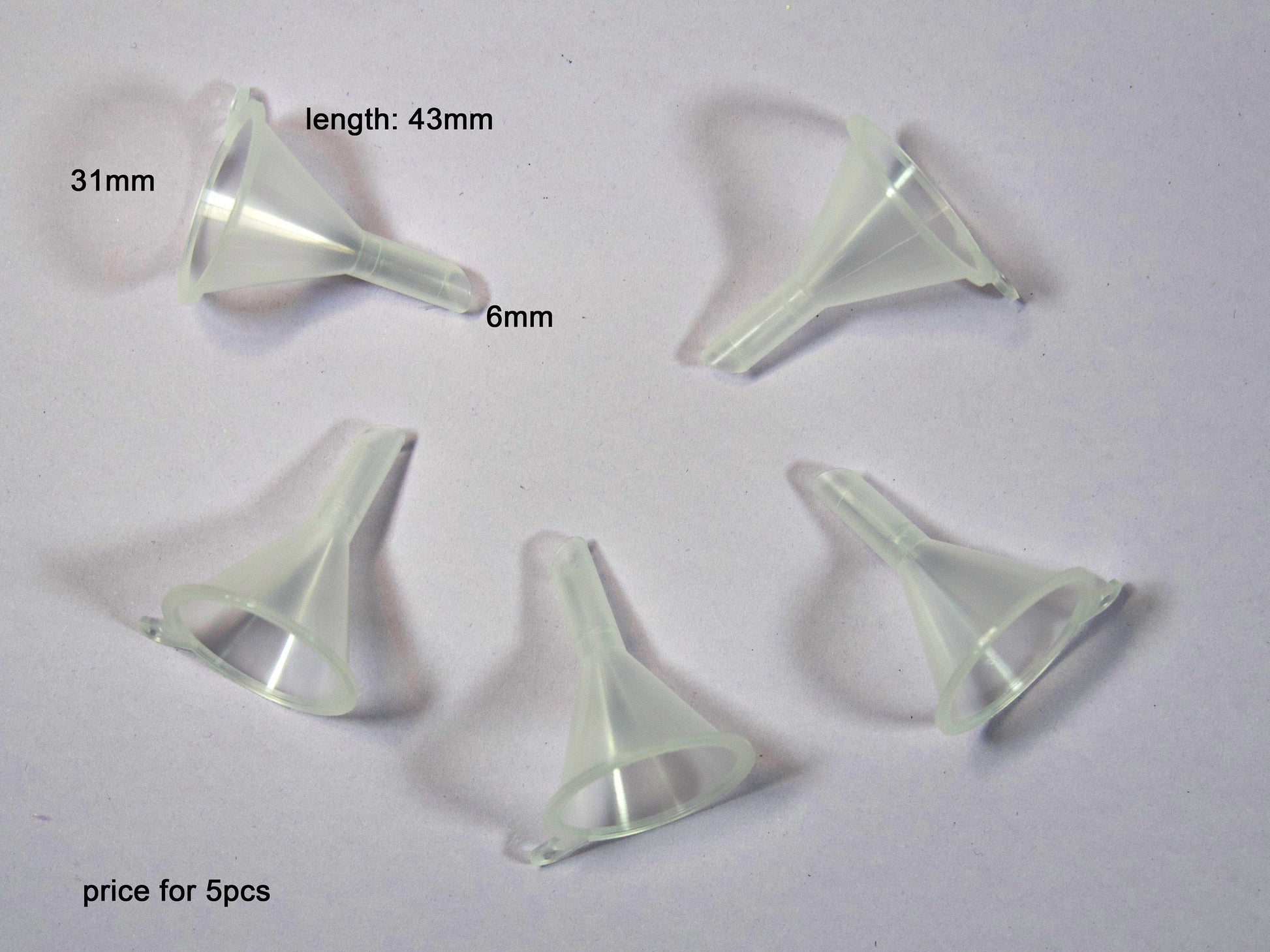 3pcs Mini Funnel/ Filling Jars and Bottles Tool