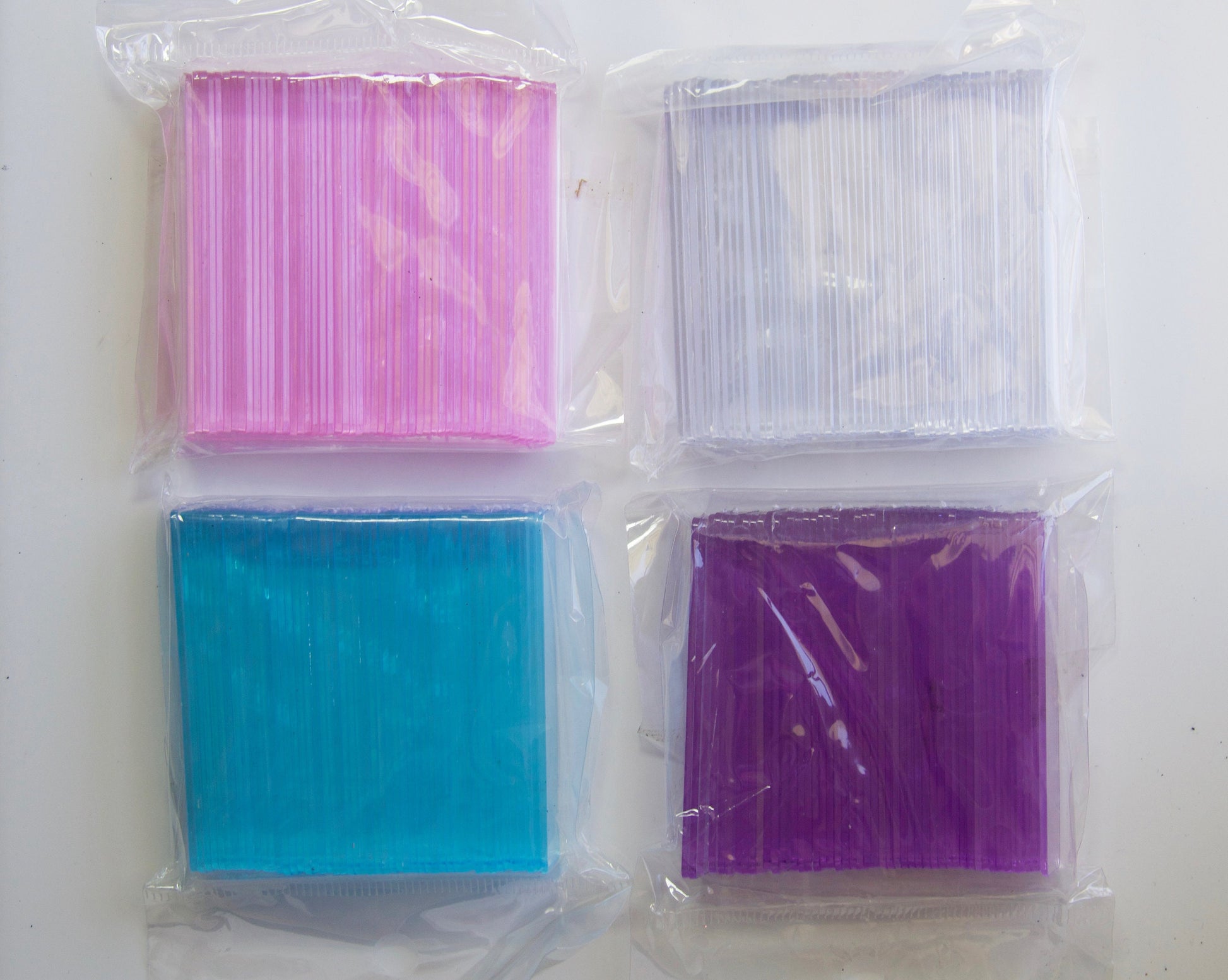 50pcs acrylic based nail display holder/ Transparent False Nail Tips display holder/ Clear fake nails Press Ons Tool Supply