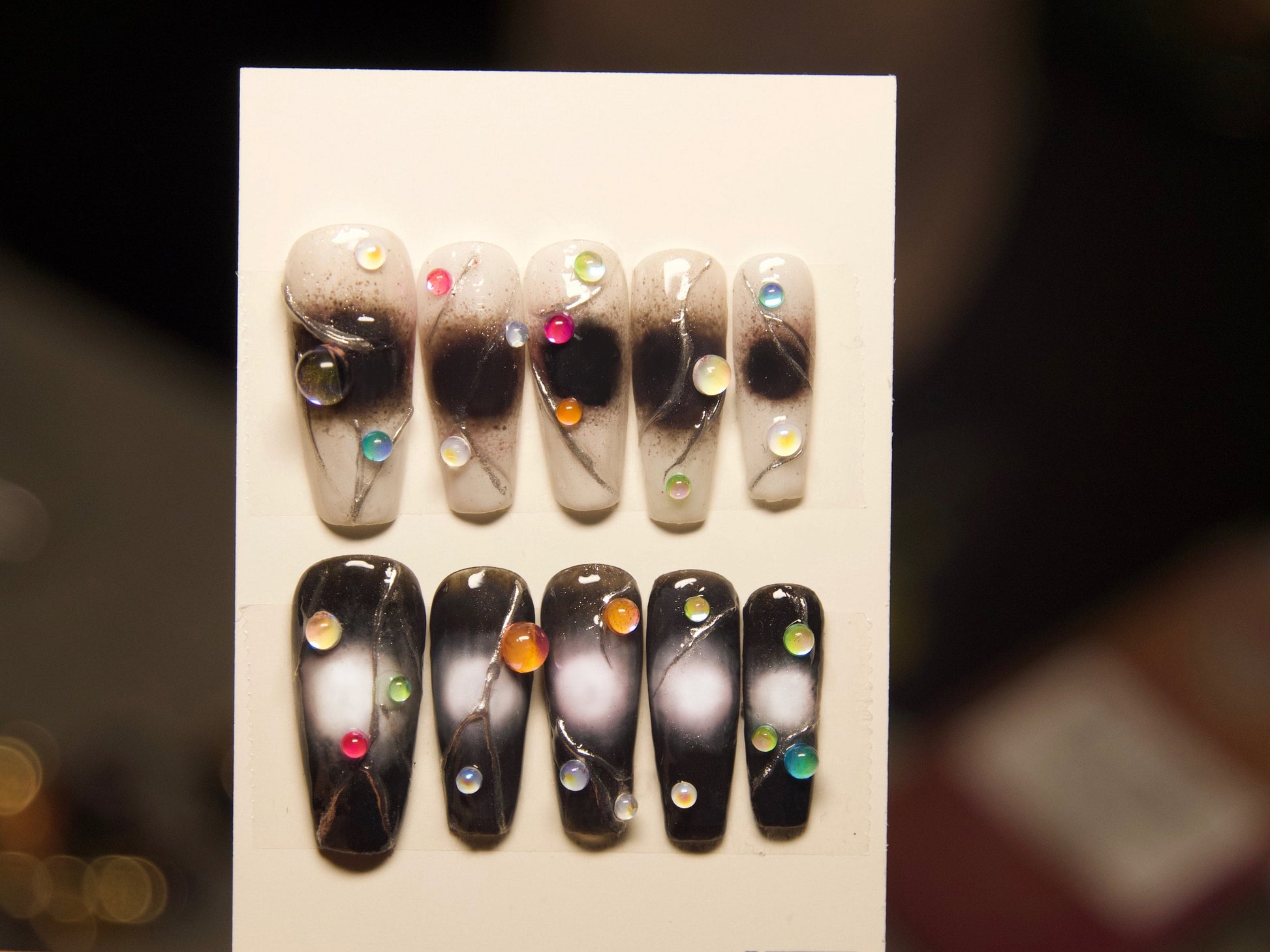500 pcs Full Cover Coffin False Fake Nails Tips Manicure nail well tips/ Clear full Acrylic UV Gel Manicure Nail Tips