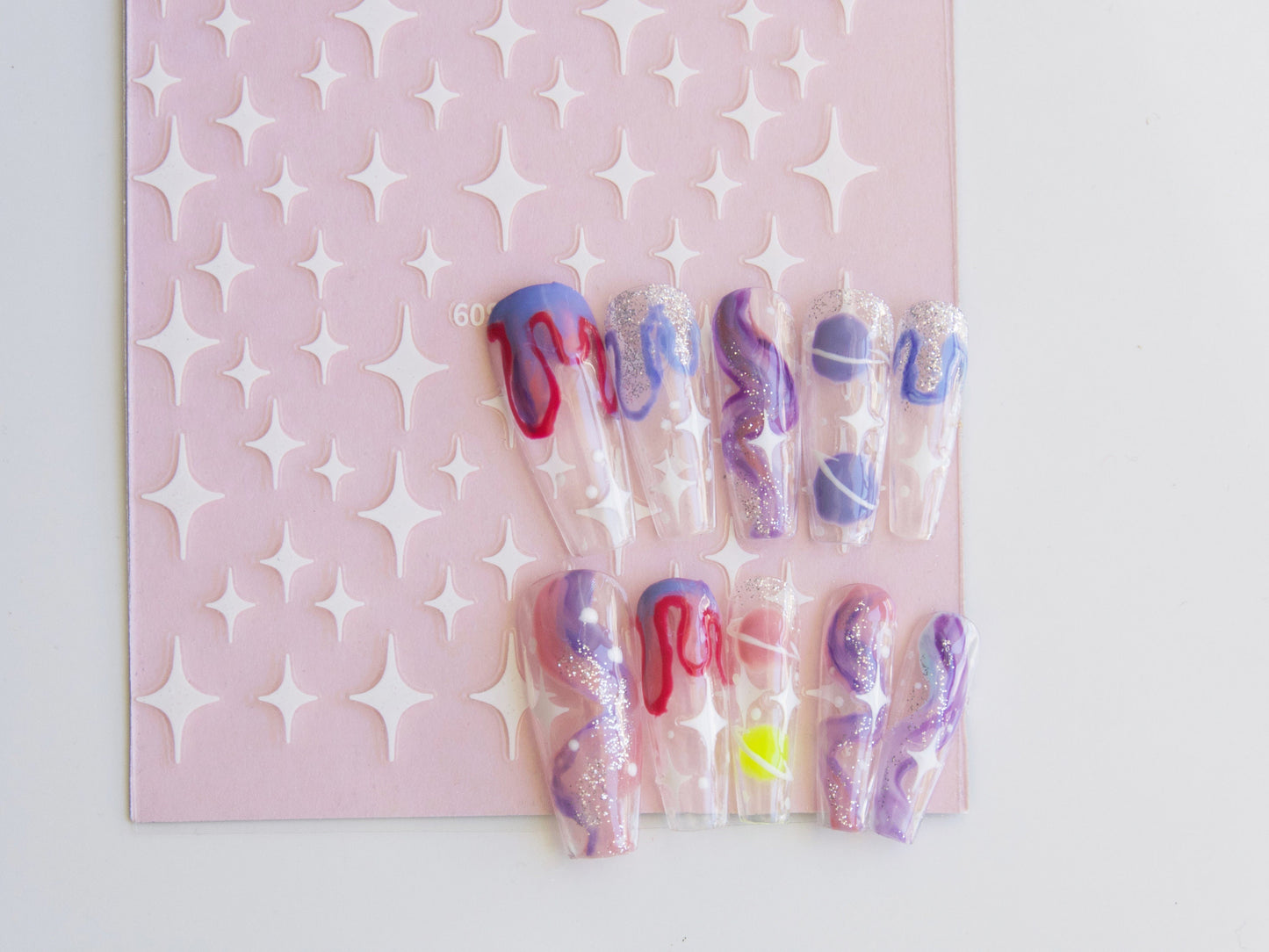 Twinkle, winkle, little star nail stickers