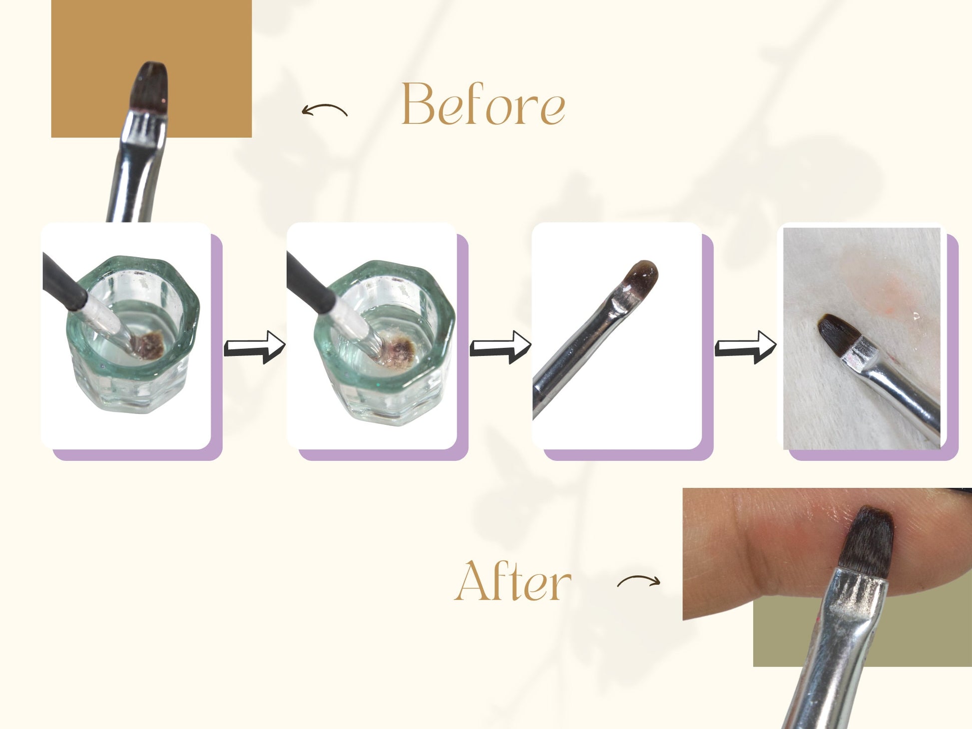 60ml Nail Brush cleaner jelly gel/ Brushes cleanser solution Preserver Restorer/ Repair Wash hardened acrylic and gel/ Odorless conditioning