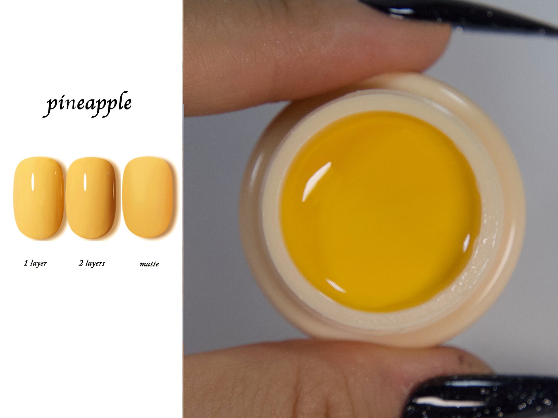 5g Solid Jelly UV Gel Nail Art /Bright Yellow Sunflower Lemon Pudding UV Gels Creamy Gel Manicure Pedicure Nails Polish Happy Summer Color