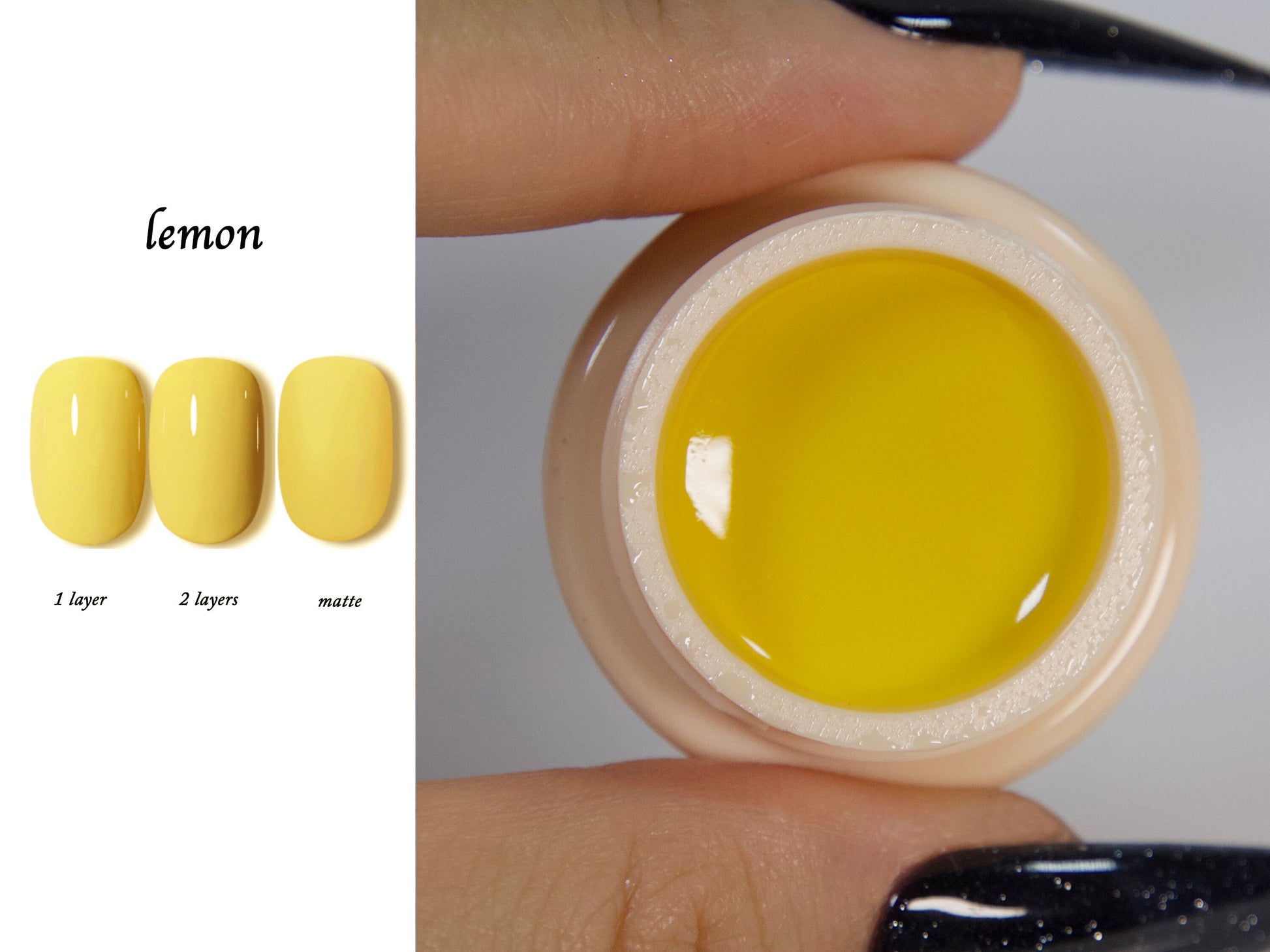 5g Solid Jelly UV Gel Nail Art /Bright Yellow Sunflower Lemon Pudding UV Gels Creamy Gel Manicure Pedicure Nails Polish Happy Summer Color