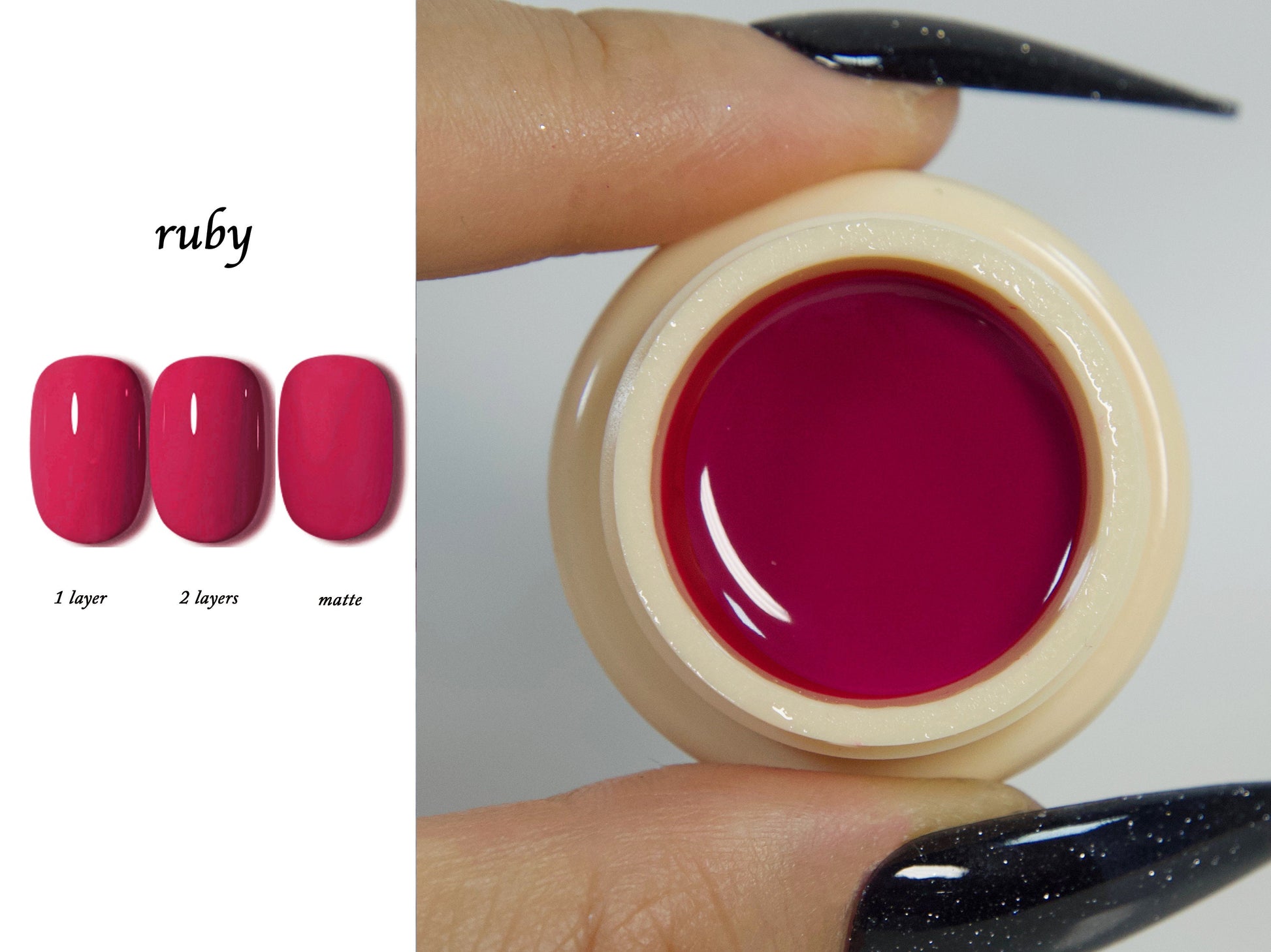 5g Solid Jelly UV Gel Nail Art /Burgundy Red Beans Rose Wine Nails Pudding UV Gels Creamy Gel Manicure Pedicure Nails Design Reds Color
