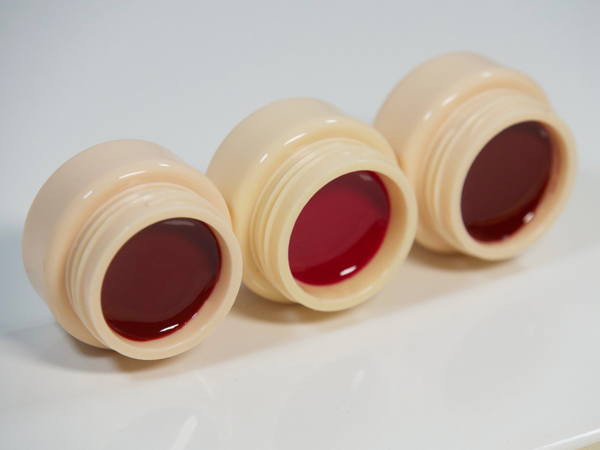 5g Solid Jelly UV Gel Nail Art /Burgundy Red Beans Rose Wine Nails Pudding UV Gels Creamy Gel Manicure Pedicure Nails Design Reds Color