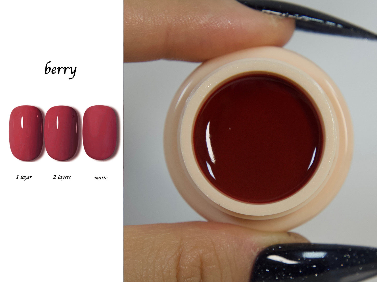 5g Solid Jelly UV Gel Nail Art /Burgundy Red Beans Rose Wine Nails Pudding UV Gels Creamy Gel Manicure Pedicure Nails Design Reds Color