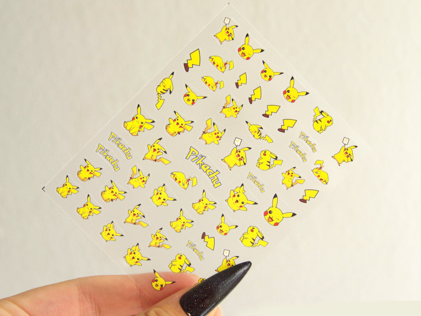 Pokemon nail sticker