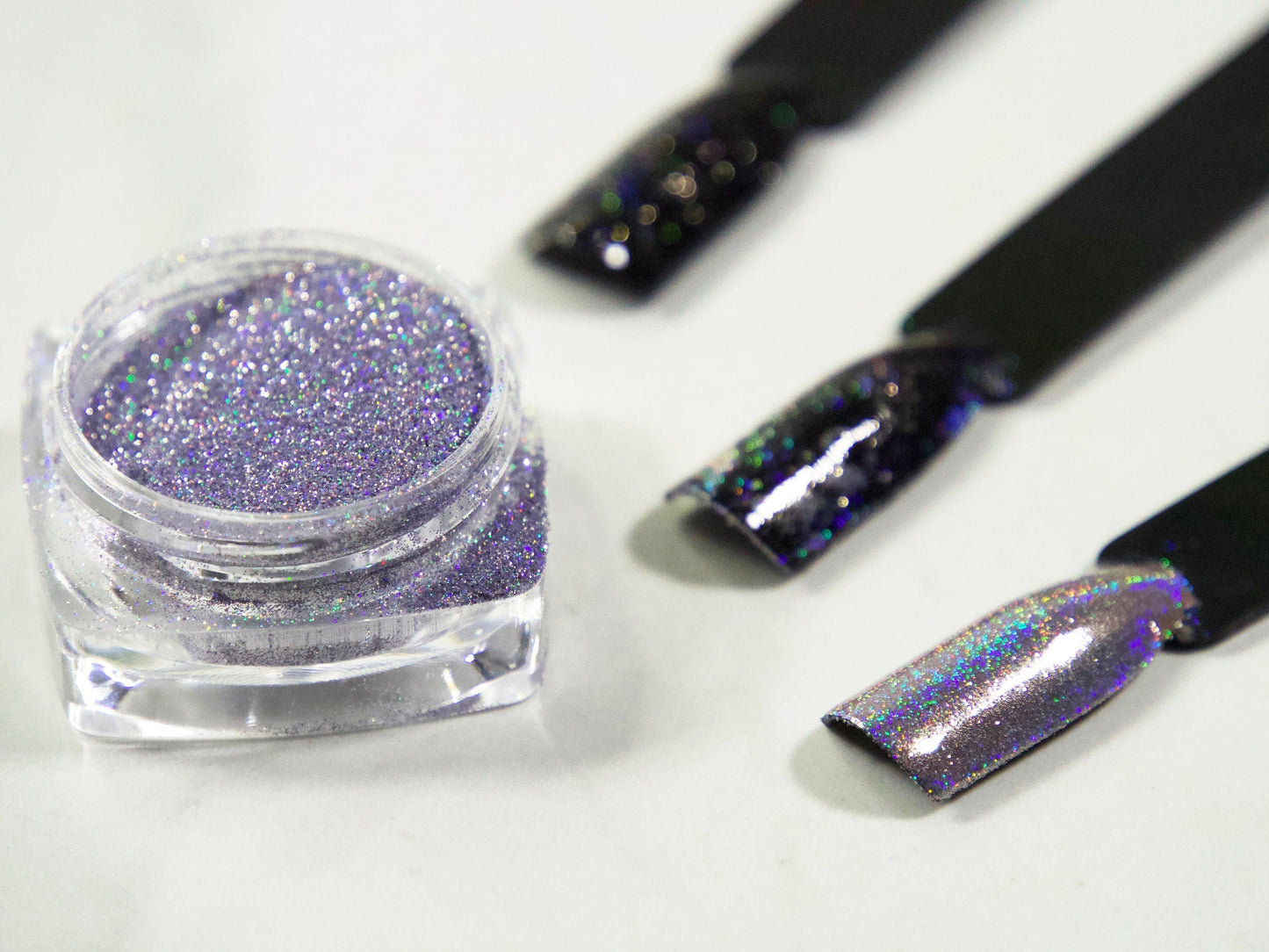 Rainbow Mirror Laser Shimmer Powder Glitter/ Silver Halo Mermaid Nail Shimmer/ Chameleon Glitters Nail holographic powder nail