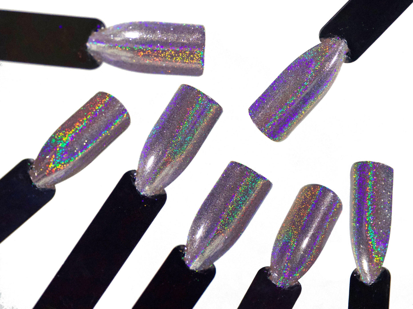 Rainbow Mirror Laser Shimmer Powder Glitter/ Silver Halo Mermaid Nail Shimmer/ Chameleon Glitters Nail holographic powder nail