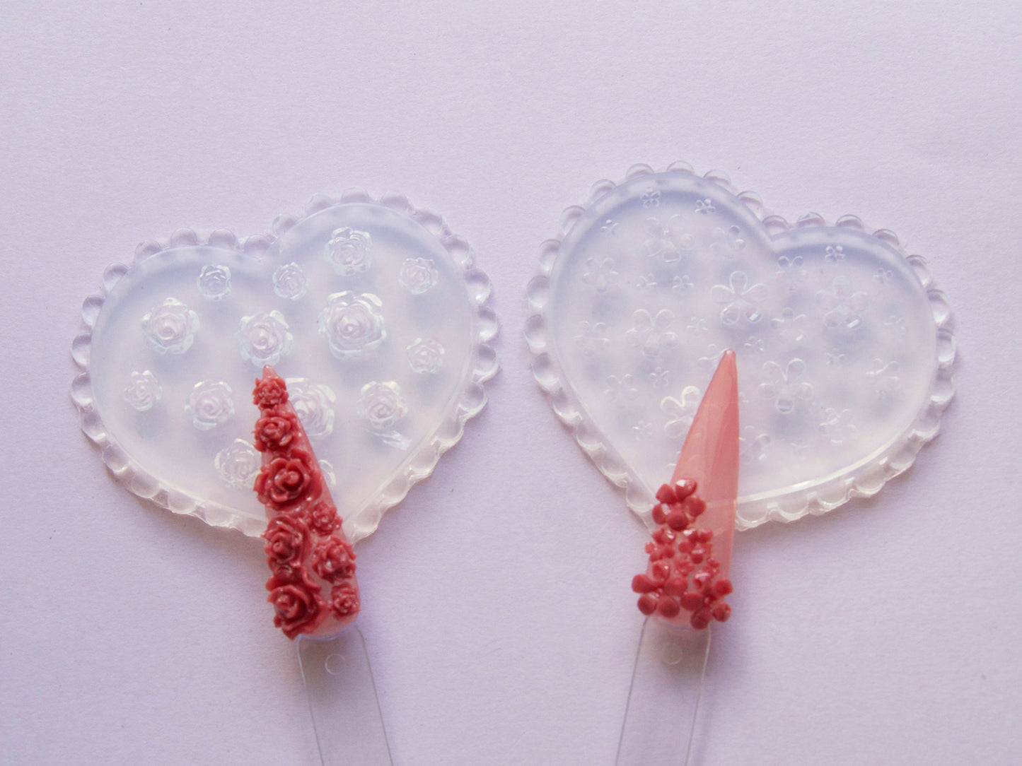 Rose Flower 3D Mold for Nail Art DIY Decoration Design