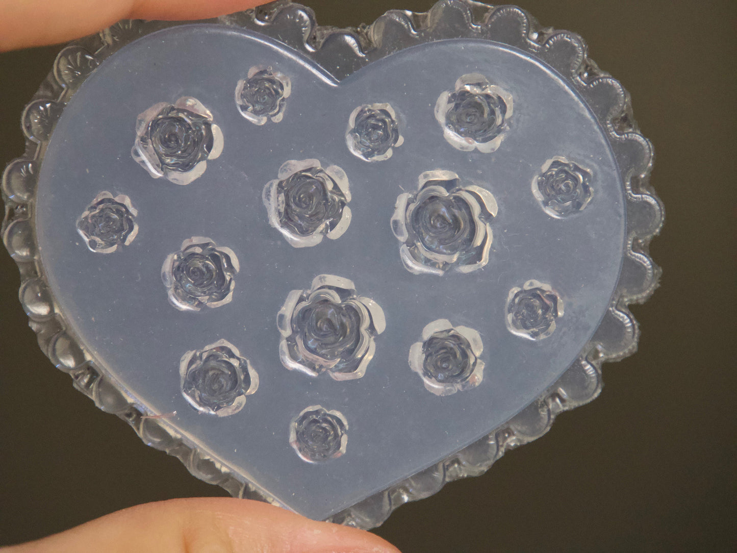 Rose Flower 3D Mold for Nail Art DIY Decoration Design
