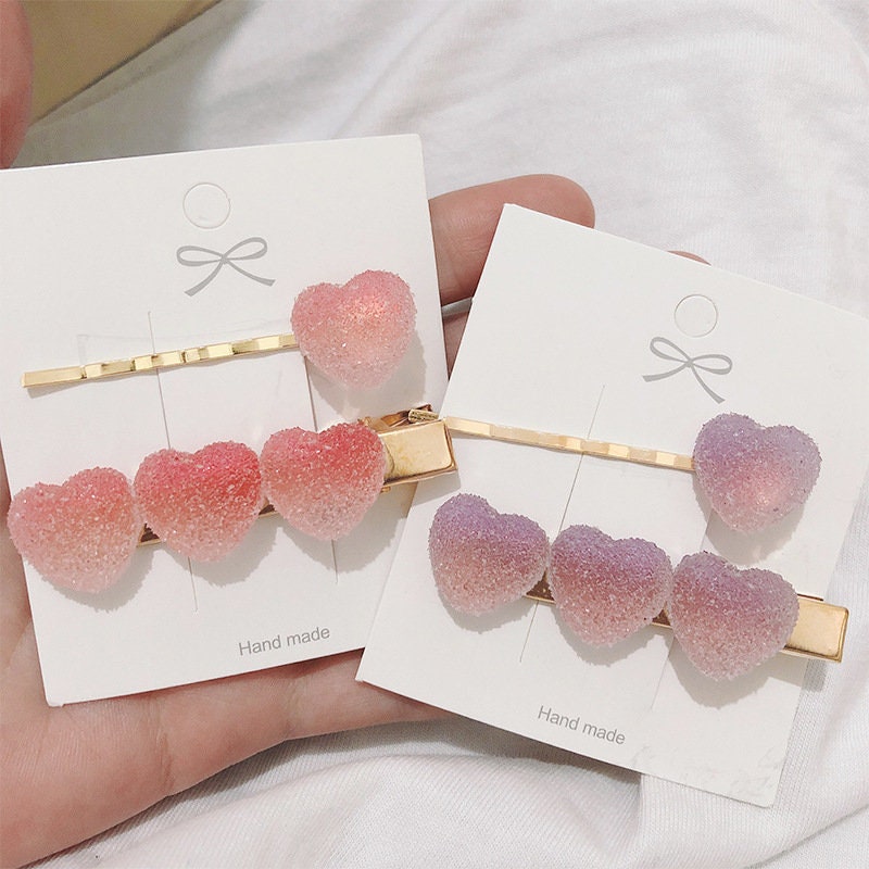 13pcs Candy Gummy Heart Candy Decal/ Sour Jelly Heart 3D Decals 