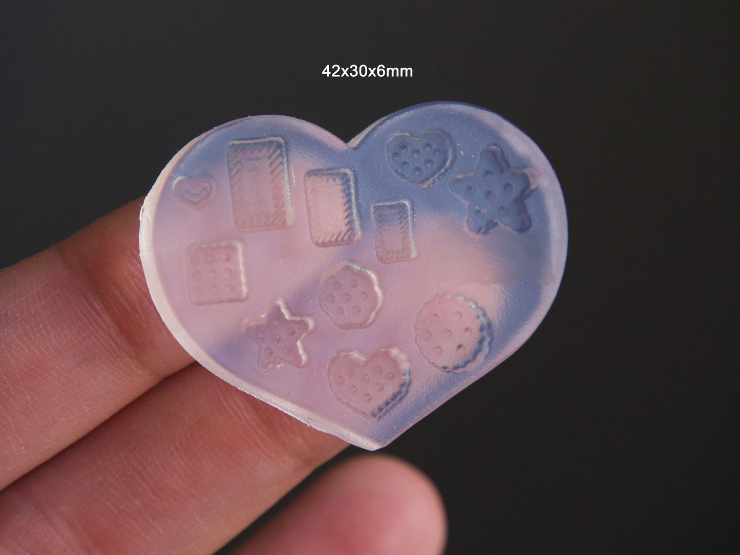 3D Cookie Mould for Nail Art DIY Decal Design