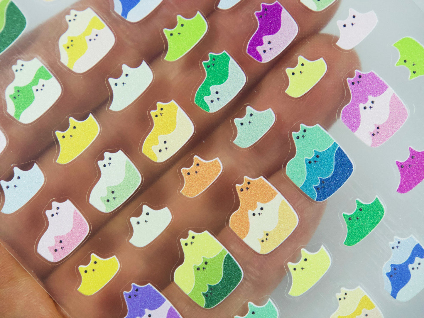 Cute Kitty Nail Stickers