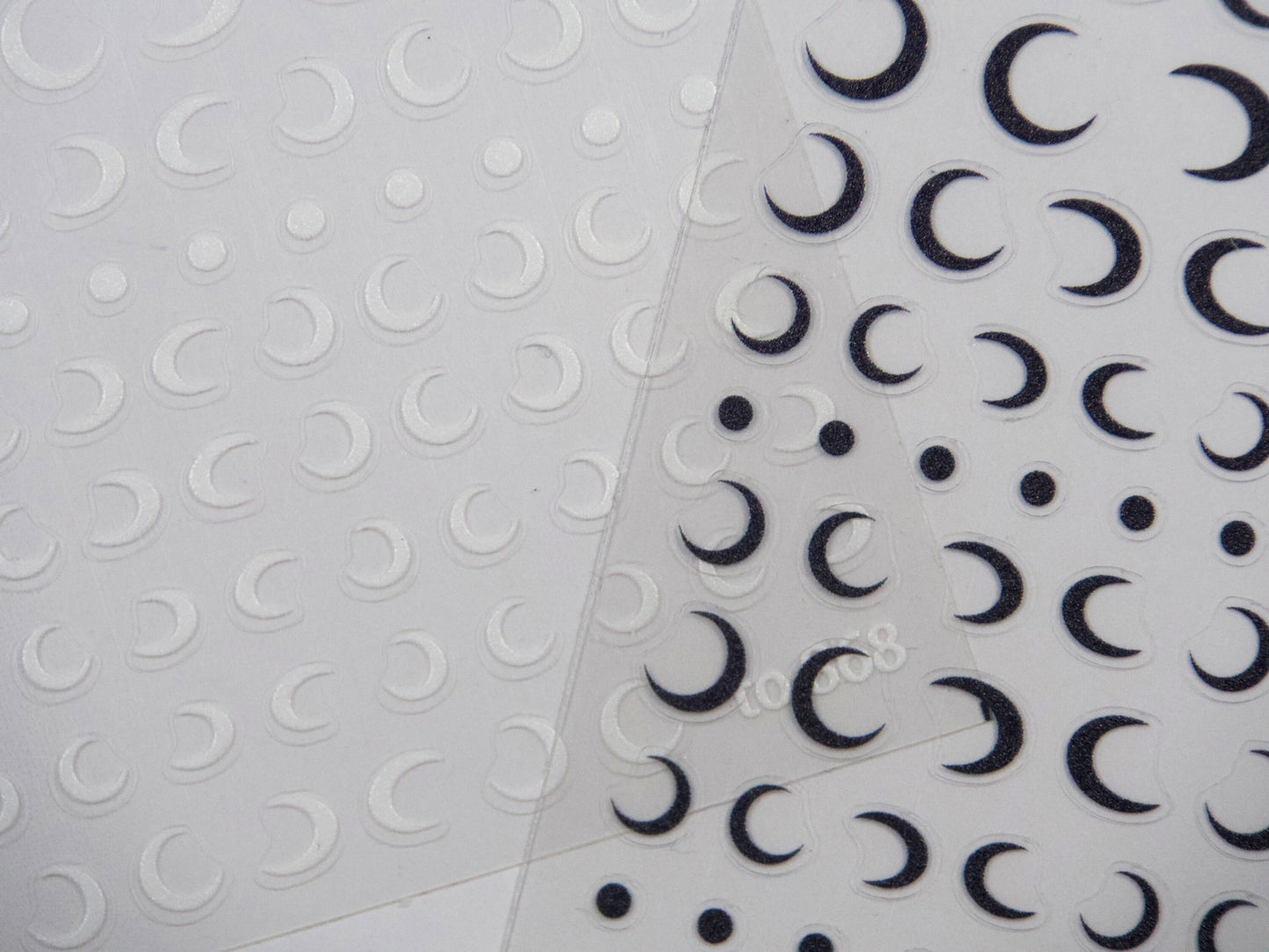 New Moon Nail art Stickers