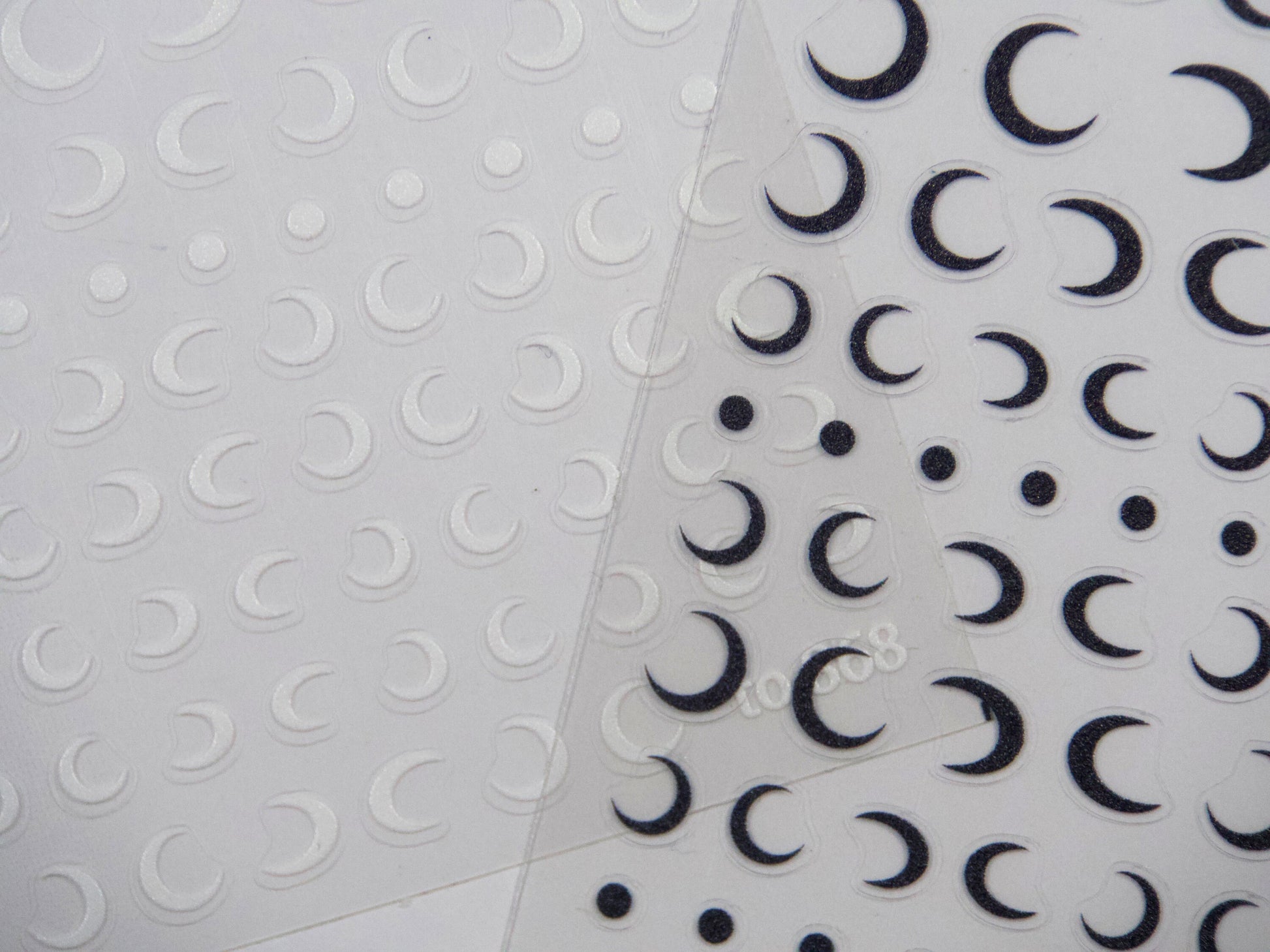 New Moon Nail art Stickers