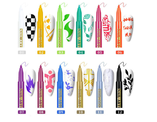 Nail Point Graffiti Dotting Pen Acrylic Painter