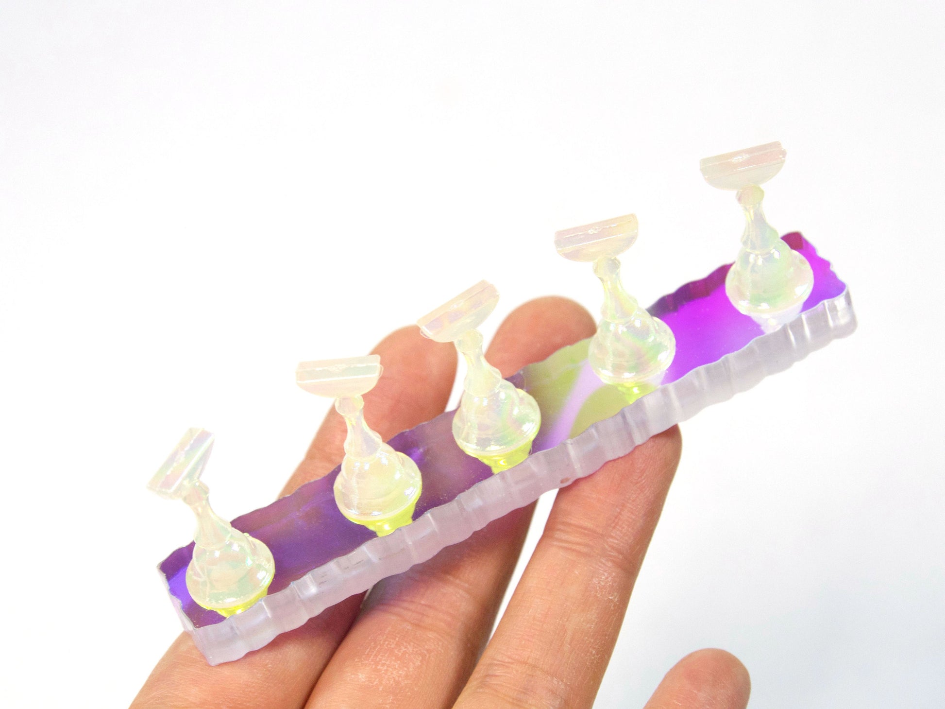 5pcs False Nail Display Stand Holder Set