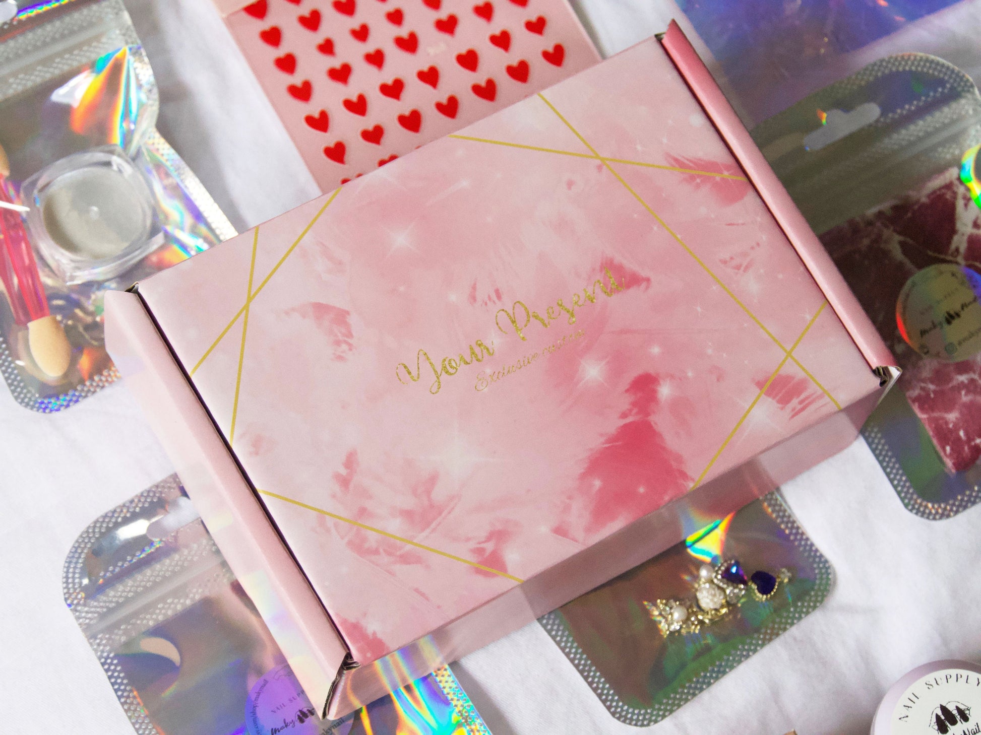 Makynail May Mystery Nail Box Exploring Box for her, Surprise Box for nail lover, Surprising Gift Box Monthly Subscription