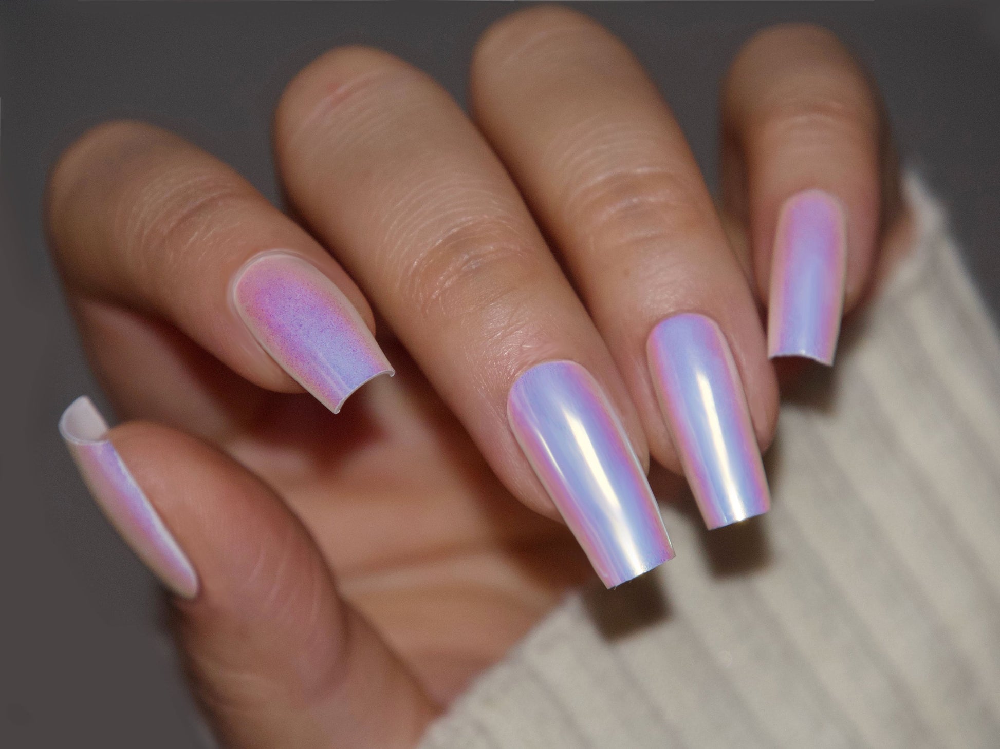 1 case Iridescent Pearlescent Chrome Nail Powder