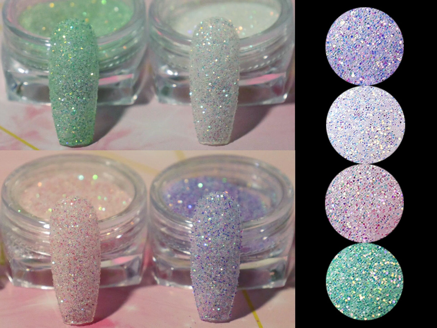 1 case Diamond Shimmer Sparkle Glitters Powder