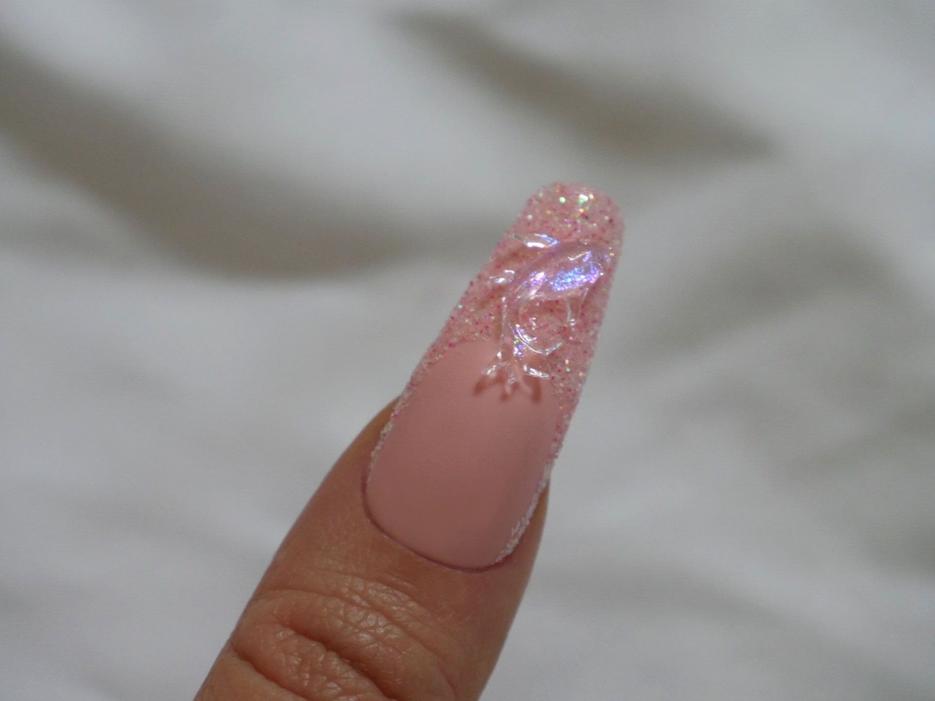 20pcs Polar light Translucent Fish Nail Art Studs
