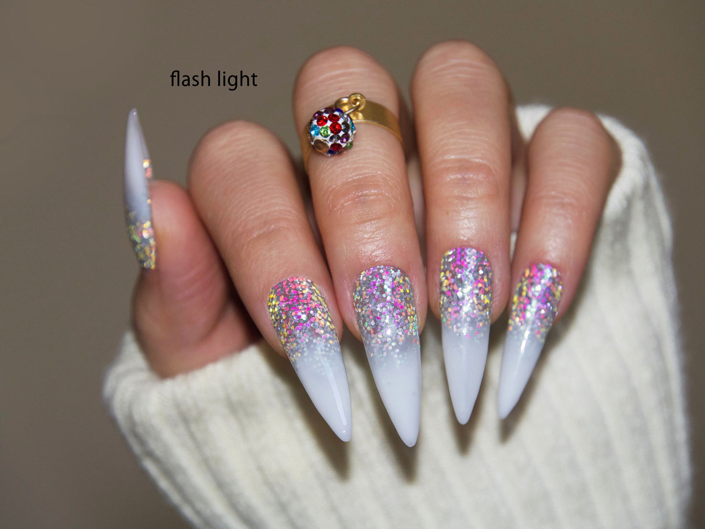 Reflective Dazzle Sparkle Glitters for nail design