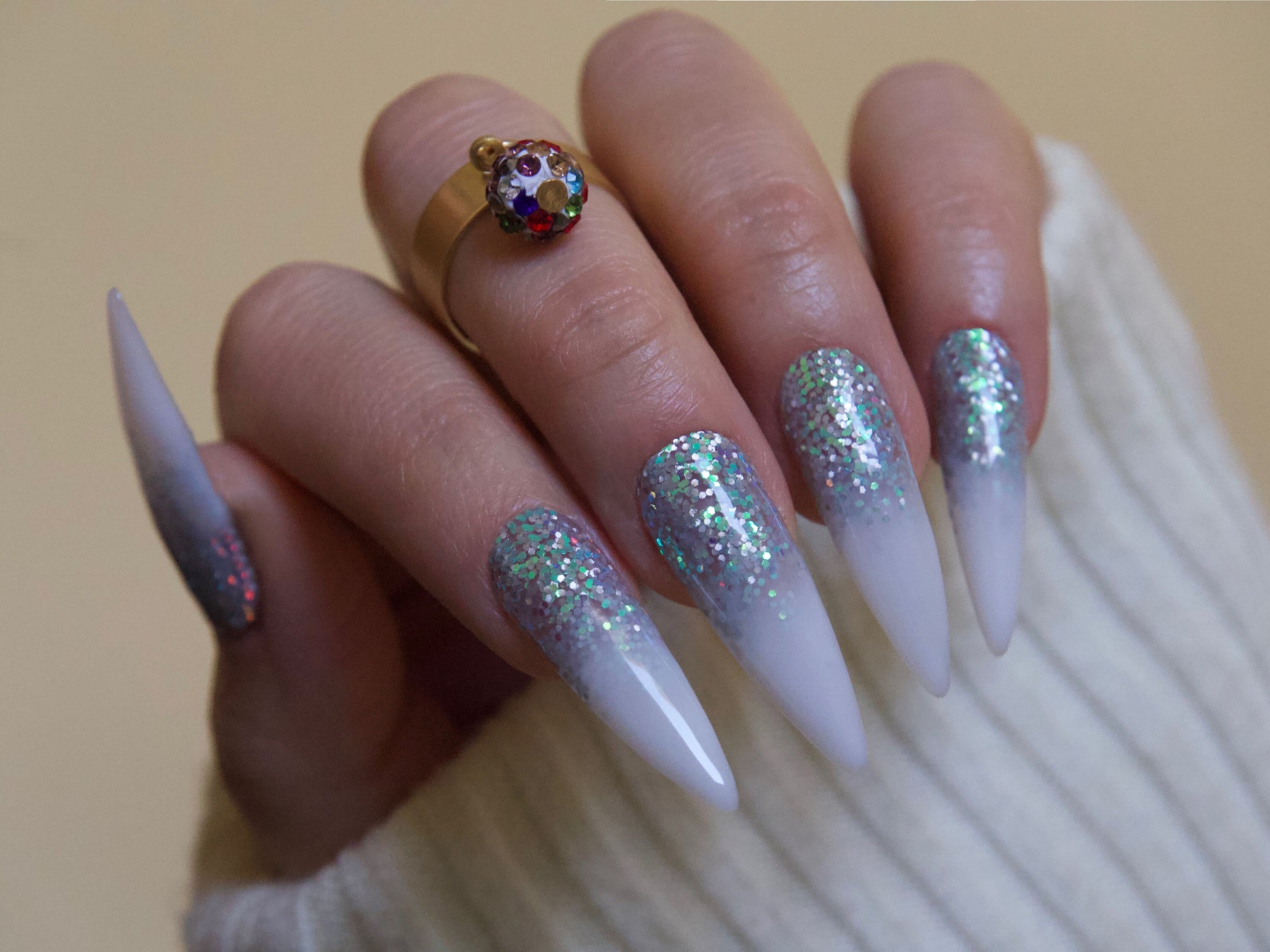 Reflective Dazzle Sparkle Glitters for nail design