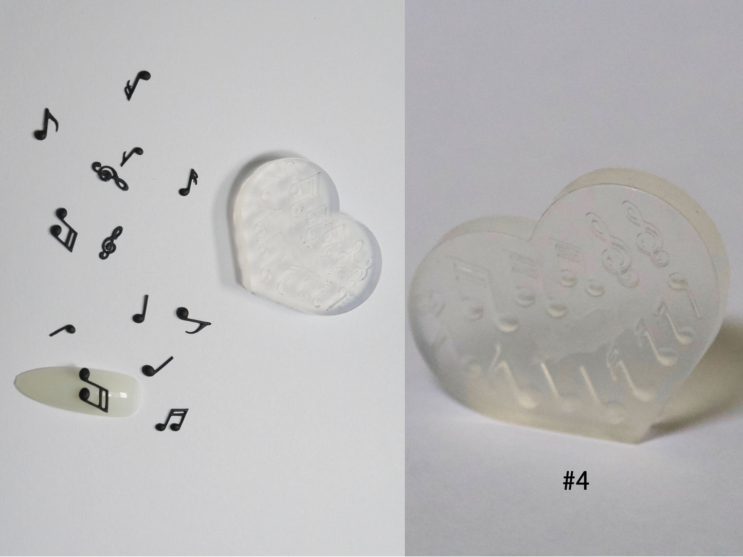 Silica Mould for Nail Art DIY Decal Design