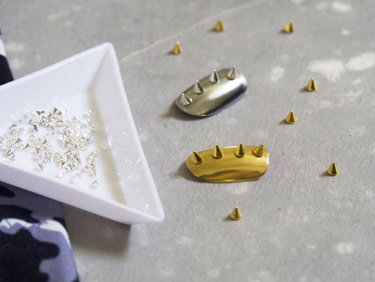 50 pcs Cone Spikes Punk Rivets Stud for Nail art