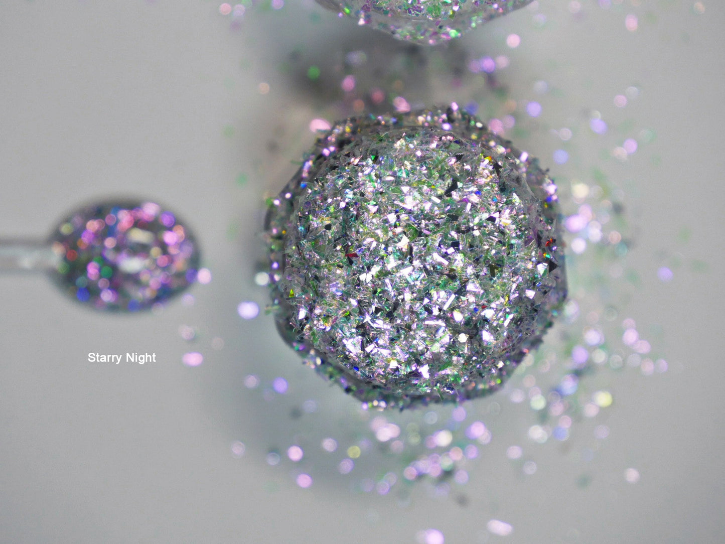 Opal Illusion Cloud Brocade Fragmentation Flakes Glitters Sequins For Nail Art/ Holographic Polarized Aurora Foils Manicure Supply