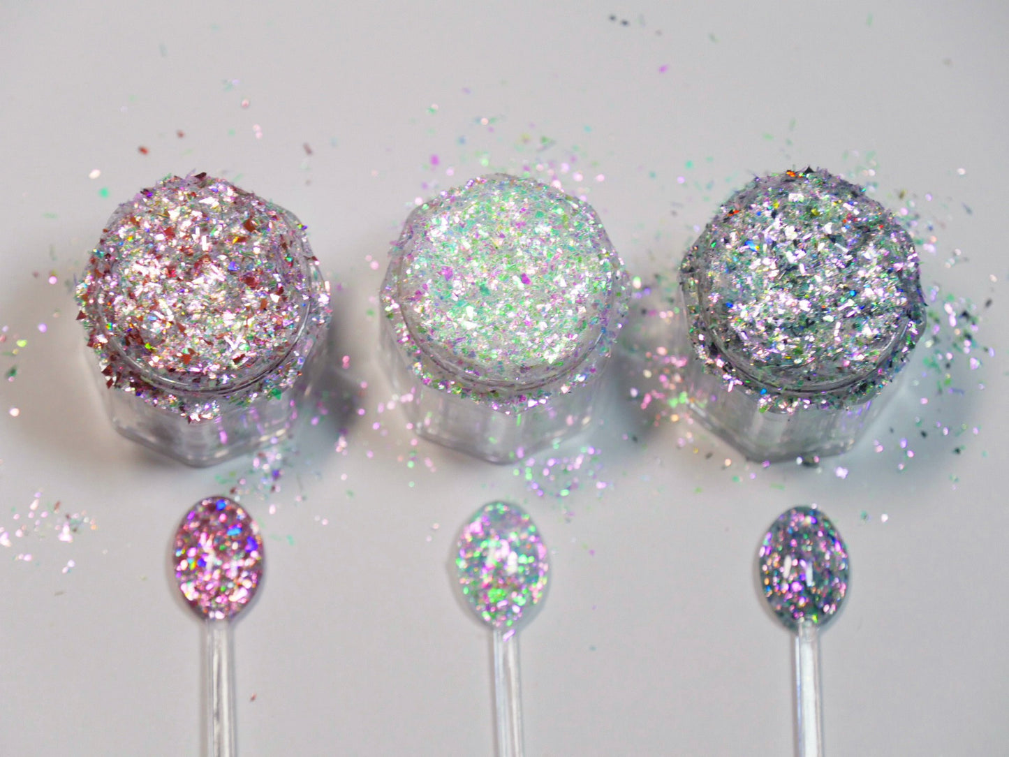 Opal Illusion Cloud Brocade Fragmentation Flakes Glitters Sequins For Nail Art/ Holographic Polarized Aurora Foils Manicure Supply